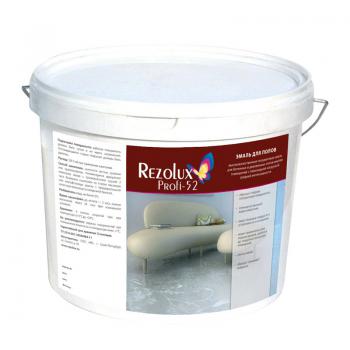 Эмаль для бетонных полов Rezolux Profi красно-коричневая (12 кг)