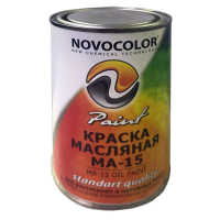Краска масляная МА-15 ГОСТ-71 салатовая (1 кг)