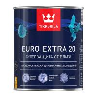 Краска в/д для влажных помещений EURO EXTRA 20 A (0,9 л)