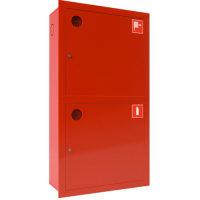 Шкаф пожарный красный ШПК-320-12 ВЗК левый