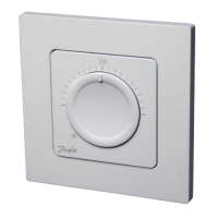 Термостат комнатный дисковый Icon накладной Danfoss 088U1005