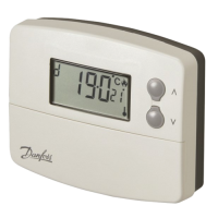 Термостат TP5001A-RF комнатный програмируемый Danfoss 087N791301